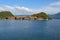 Lige island in the Lugu Lake, Yunnan, China
