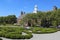 Liggett Hall on Governors Island in New York Harbor