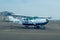 Light aircraft in Nazca, Peru