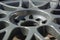 Light alloy wheel for passenger cars