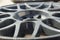 Light alloy wheel for passenger cars