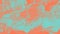 Light aquamarine and orange color abstract panorama background, texture surface