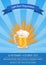 Light Beer Degustation 2017 Vector Illustration