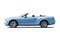 Light blue cabriolet