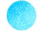 Light blue color gradient web icon template, round circle shape background
