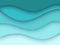 light Blue wave shadow background