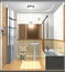 Light brown bath room
