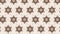 Light Brown Star Pattern Graphic