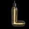 Light bulb 3d font 3d rendering letter L