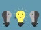 Light bulb characters