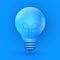 Light bulb, creative idea and innovation. Inspiration concept.