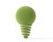 Light bulb with green grass