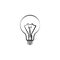 Light bulb icon. Element of lighting icon. Thin line icon for website design and development, app development. Premium icon