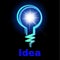 Light Bulb Represents Lightbulb Idea And Creativity