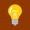 Light Bulb Shape as Inspiration Concept. Vector