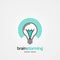 Light bulb symbol. Brainstorming. Sharing ideas. Vector