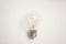 Light bulb on white background. inspiration idea concept