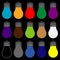 Light bulbs with all colors