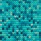 Light and dark blue green knit seamless pattern. EPS 10 vector
