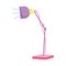 Light desk lamp electric object isolated icon design