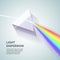 Light dispersion illustration