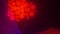 Light effects on a ceiling in modern night club, defocused background.