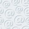 Light gray e-mail wallpaper.