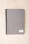 Light gray note book