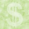 Light Green Money Background