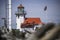 Light house at Point Robinson Park, Vashon Island.