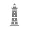 Light house tower icon vector design symbol