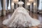 Light Luxury Wedding Dress Exhibition