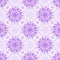 Light monochrome lace seamless lilac pattern