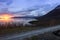 Light morning to the viewpoint at Abisko