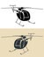 Light multi-purpose helicopter illustrations