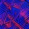 Light neon stripes seamless pattern