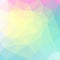 Light pastel color vector Low poly crystal background. Polygon design