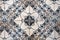 Light patterned floor tile. Traditional tiles azulejos. Beautiful tiles