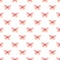 Light pink butterflies seamless raster pattern