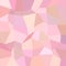 Light pink polygon mosaic pattern background - polygonal vector design from rectangles