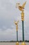 Light pole sculpture