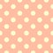 Light polka dots on a pink background, seamless  pattern