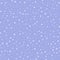 Light polka dots seamless pattern on purple.