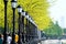 Light Posts in Battery Park, Manhattan, New York