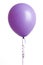 Light Purple Balloon on White