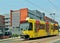 Light-rail Metro or Premetro tram in Charleroi