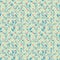 Light Retro Leaves On Branches Seamless Pattern