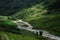 Light and shadow in the mountains of Vietnam