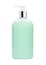 Light turquoise liquid soap spa container