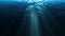 Light underwater, video 4K